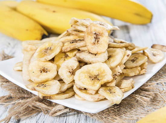 Solar-Dried Raw Banana